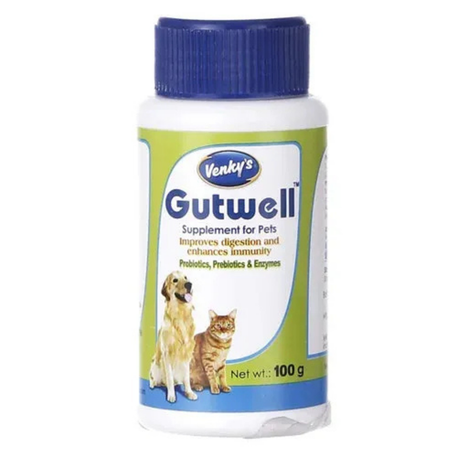 Venkys Gutwell Pre & Probiotics Powder for Dogs & Cats