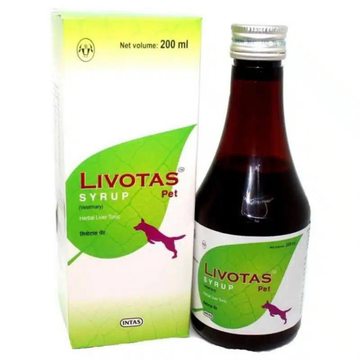 Livotas Pet Syrup 200ml – Herbal Liver Tonic for Dogs & Pets | Veterinary Liver Health Support