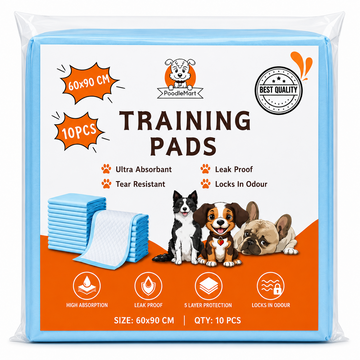 Ultra-absorbent 60×90 CM dog training pads, specially designed for puppies and large breed adult dogs