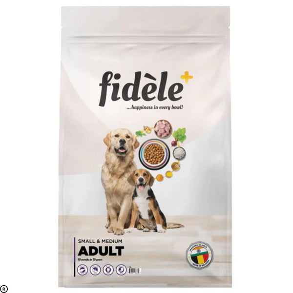 Fidele+ Adult Dry Dog Food –  Small & Medium Breed