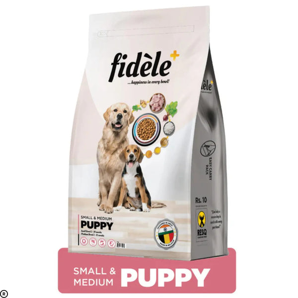 Fidele+ Puppy Dry Dog Food – Small & Medium Breed