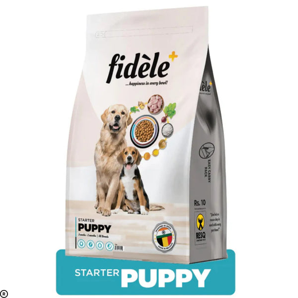 Fidele+ Starter Puppy Dry Dog Food – For Weaning Puppies
