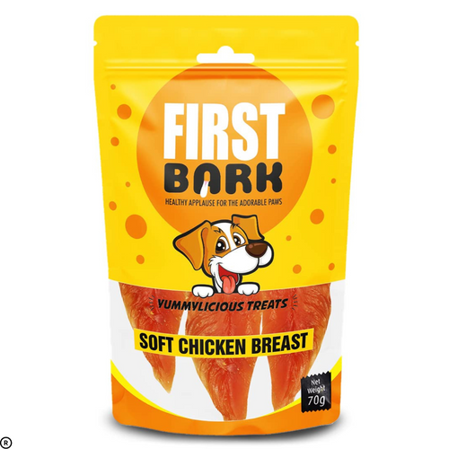 First Bark Soft Chicken Breast Dog Dry Treat