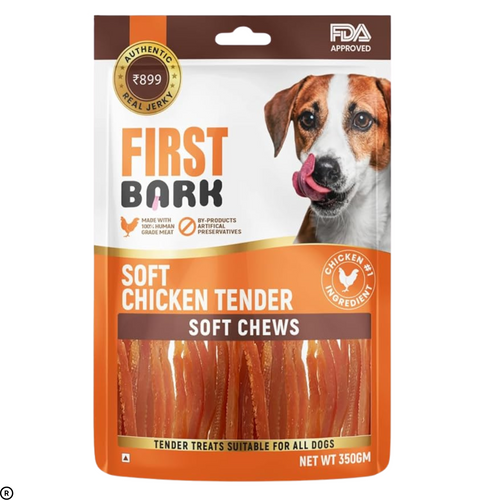 First Bark Soft Chicken Tender Dry Treat For Dogs