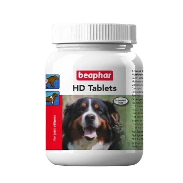 Beaphar HD Tablets – Joint & Hip Support Supplement for Dogs | 60 Tablets