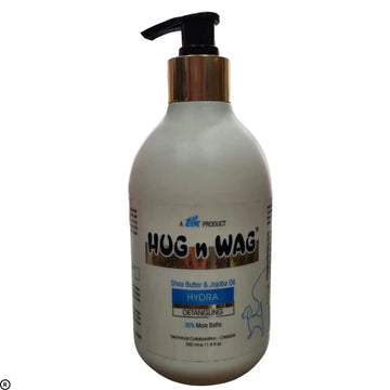 Hug n Wag Luxury Hydra Shampoo – 350ml | Moisturizing Dog Shampoo for Dry & Sensitive Skin