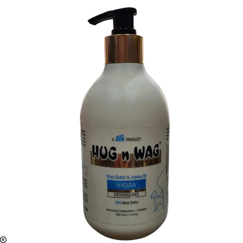 Hug n Wag Luxury Hydra Shampoo – 350ml | Moisturizing Dog Shampoo for Dry & Sensitive Skin