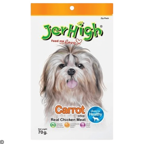 Jerhigh Chicken Carrot dry Dog Treat (85g)