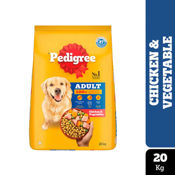 Pedigree Adult Chicken & Vegetables Dry Dog Food