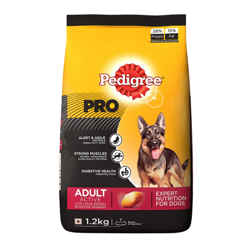 Pedigree PRO Expert Nutrition Active Adult Dry Dog Food