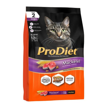 ProDiet Mackerel Adult Cat Food 8kg – Complete & Balanced Dry Cat Food