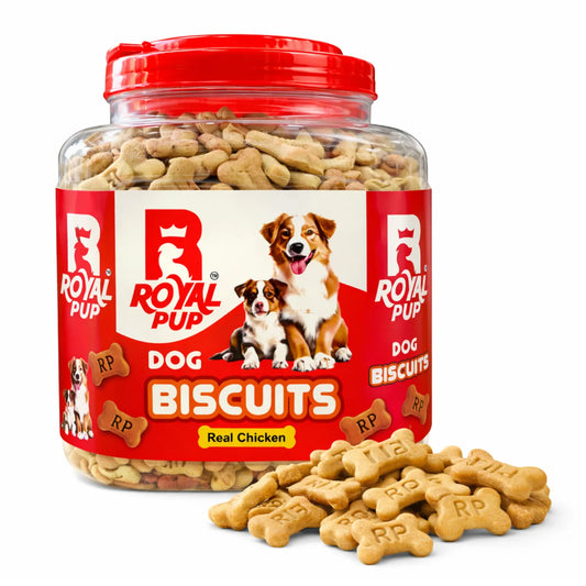 Royal Pup Biscuits – Real Chicken Dog Treats