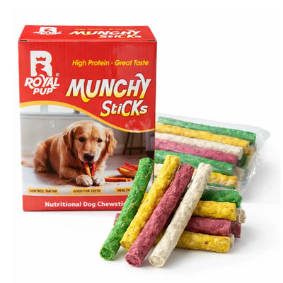 Royal Pup Munchy Sticks – Nutritional Dog Chewsticks