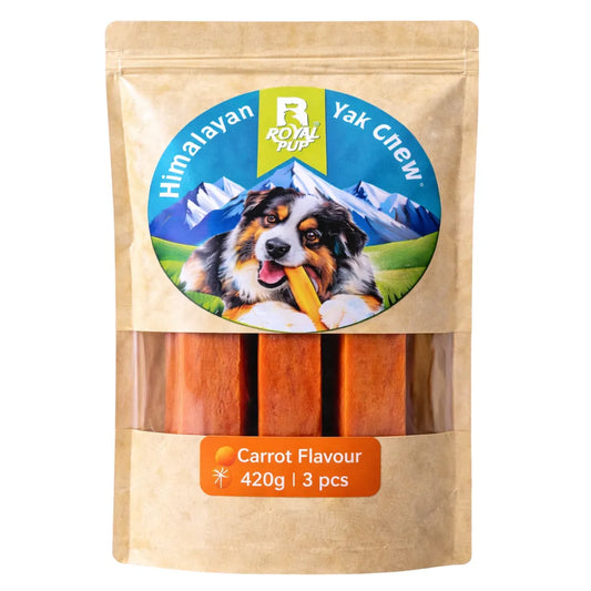 Royal Pup Himalayan Yak Chew Bars|100% Natural, Long-Lasting Dog Chew| (Pack of 3)
