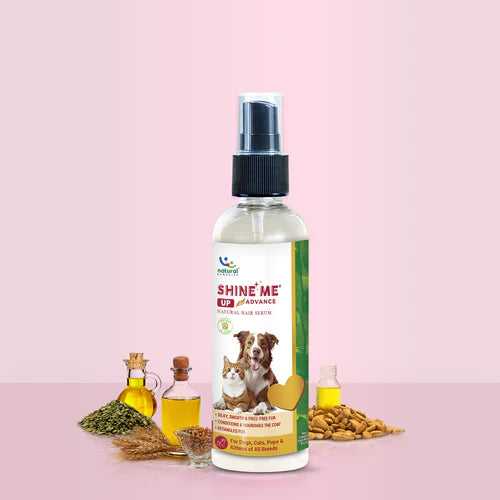 Shine Me Up Advance Natural Hair Serum for Dogs & Cats | Coat Shine & Detangling Serum