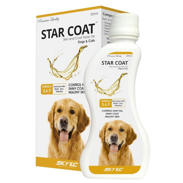 Sky EC Star Coat Skin and Tonic Supplement (200Ml)