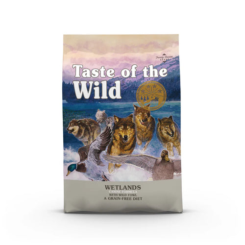Taste of the Wild Wetlands With Wild Fowl Dry Dog Food (Grain Free Diet)