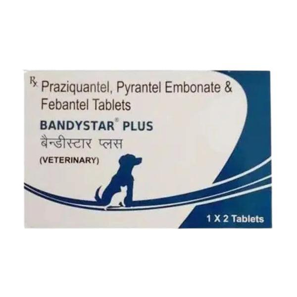 Bandystar Plus Deworming Tablets for Dogs & Cats