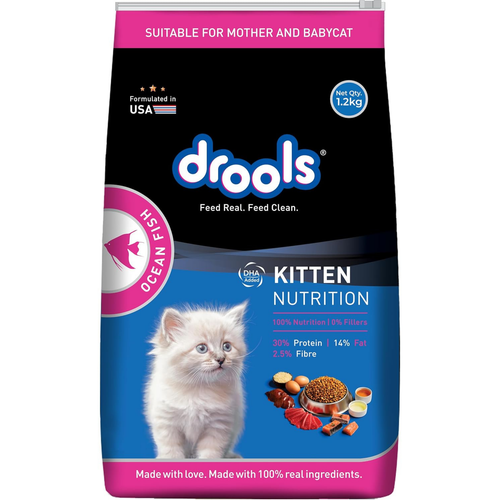 Drools Kitten Ocean Fish Dry Cat Food
