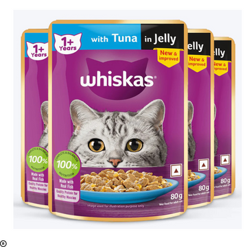 Whiskas Tuna in Jelly Meal Adult Cat Wet Food