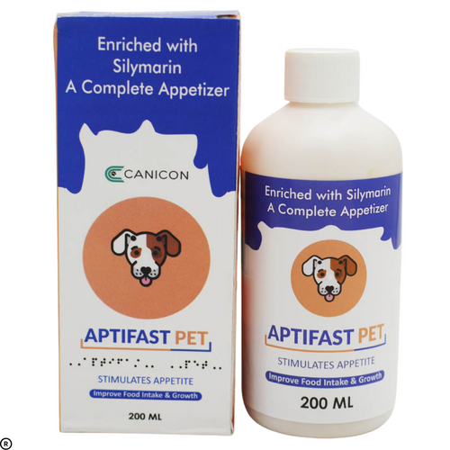 Aptifast Pet Syrup – Appetite Stimulant for Dogs & Cats (200ml)