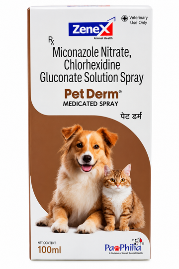 Zenex Pet Derm Medicated Spray 100ml