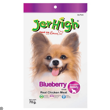 Jerhigh Chicken & Blueberry Dog Dry Treat (85g)