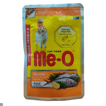 MeO Mackrel Wet Food For Adult Cat (80g)
