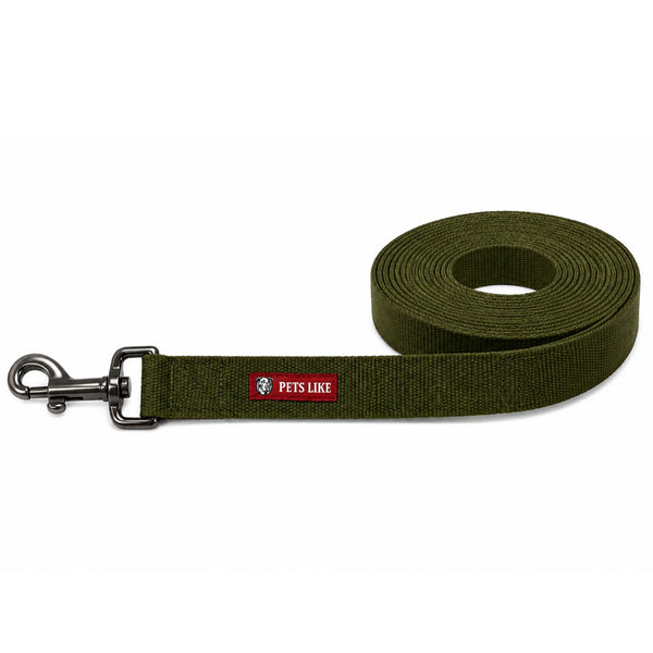 Pet’s Like 32mm Heavy Duty Long Dog Leash | Premium Nylon Training Lead for Large Dogs