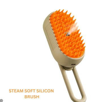 Pet Steam Spray Massage Grooming Chargeable Brush