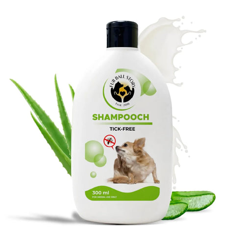 FurBall Story Shampooch Tick Free – Anti-Tick & Flea Shampoo for Dogs