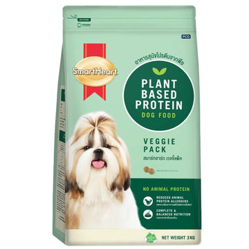 SmartHeart Plant-Based Protein Dog Food – Veggie Pack (3kg)