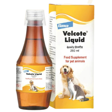 Velcote Liquid – Omega Enriched Multivitamin for Dogs & Cats (250ml)