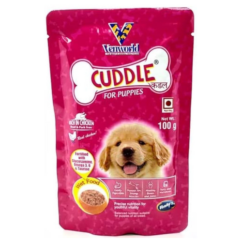 Venworld Cuddle Chicken Gravy Puppy Wet Food