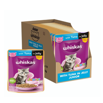 Whiskas Tuna in Jelly Kitten Cat Wet Food (80g)